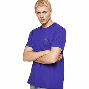 DIESEL Men's Violet T-Shirt